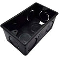 CAJETIN COND TUBRICA 4"X2" NEGRO